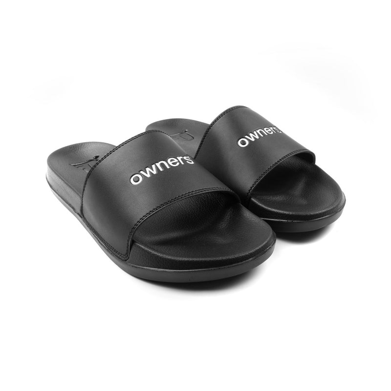 Owners Sandals Slip - Initial Black