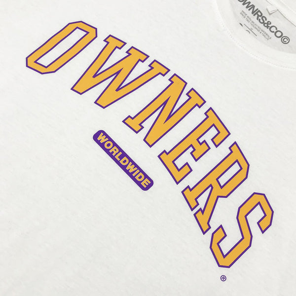 Owners Tshirt - Delta White